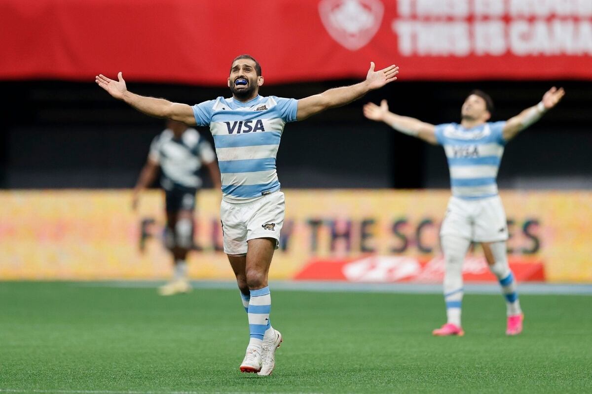 Gran triunfo: Los Pumas 7s le ganaron a Inglaterra | Deportes